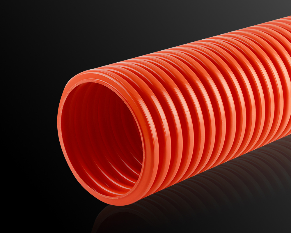 埋地式高壓電力電纜用改性聚丙烯增強(qiáng)波紋套管