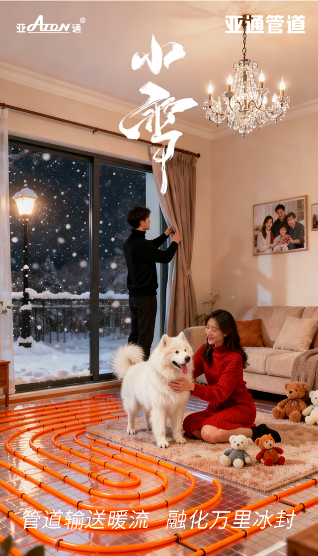 小雪 | 管道輸送暖流，融化萬里冰封